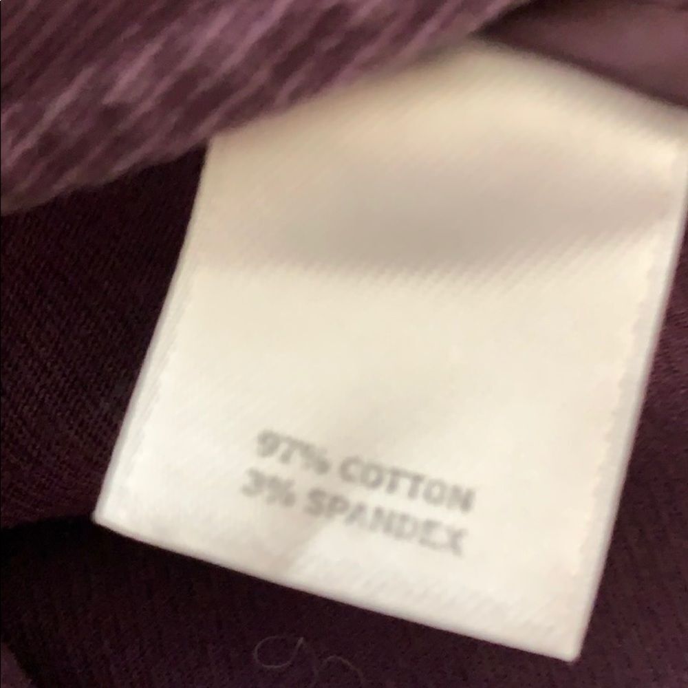 Halogen Purple Textured Three Button Blaze… - Picture 5 of 6